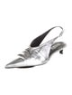Jil Sander Leather Slingback Pumps