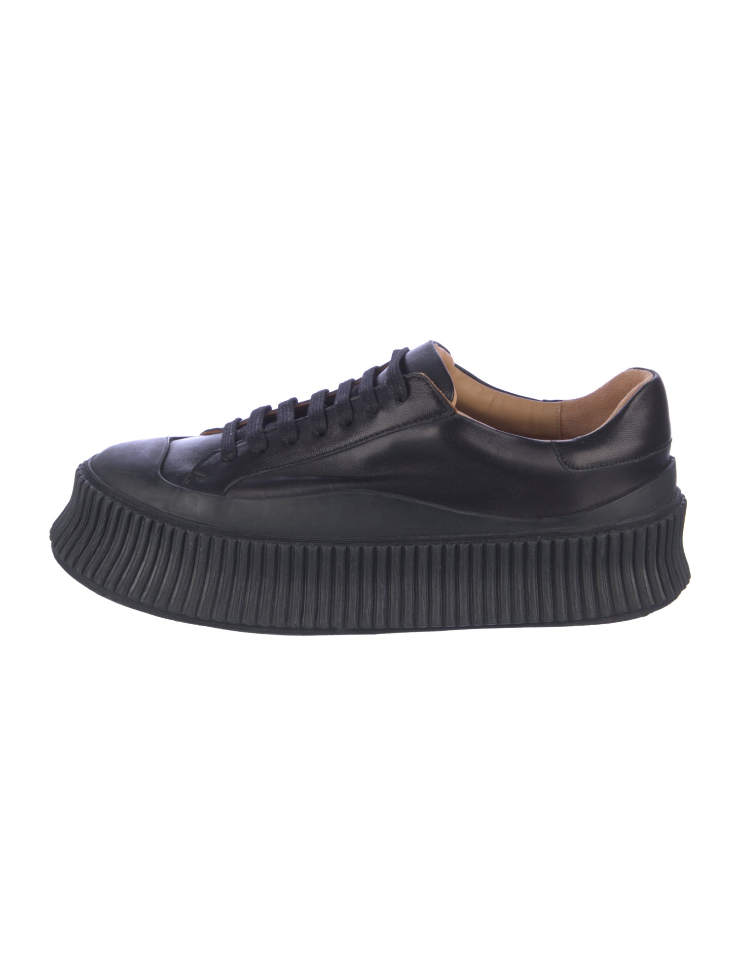 Jil Sander Leather Sneakers