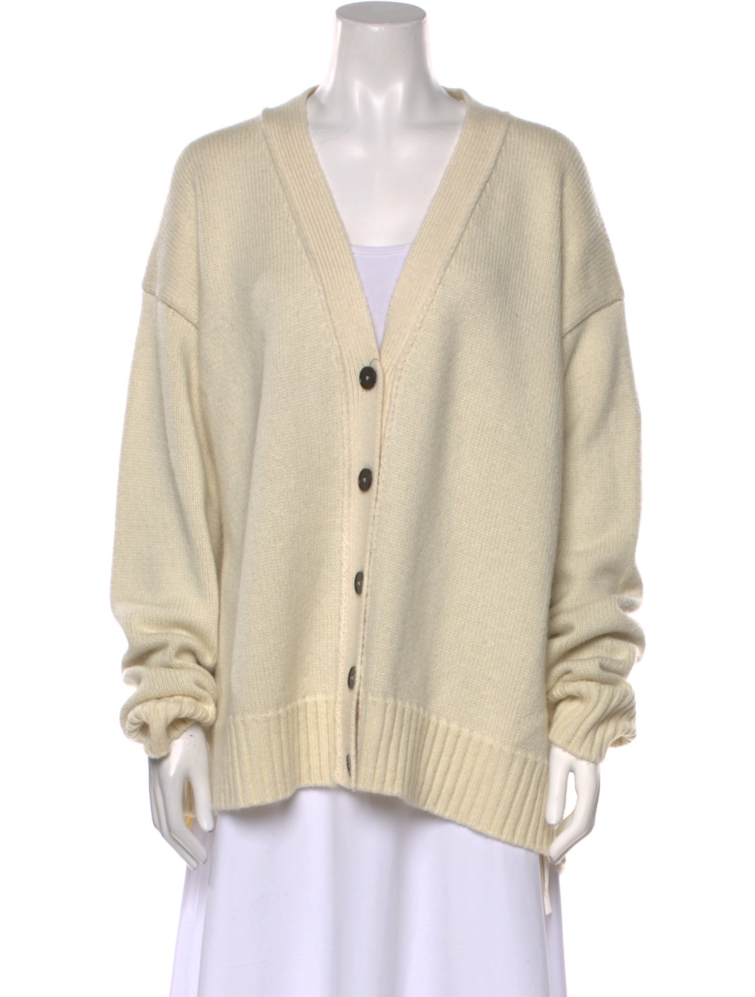 Jil Sander Cashmere V-Neck Sweater w/ Tags