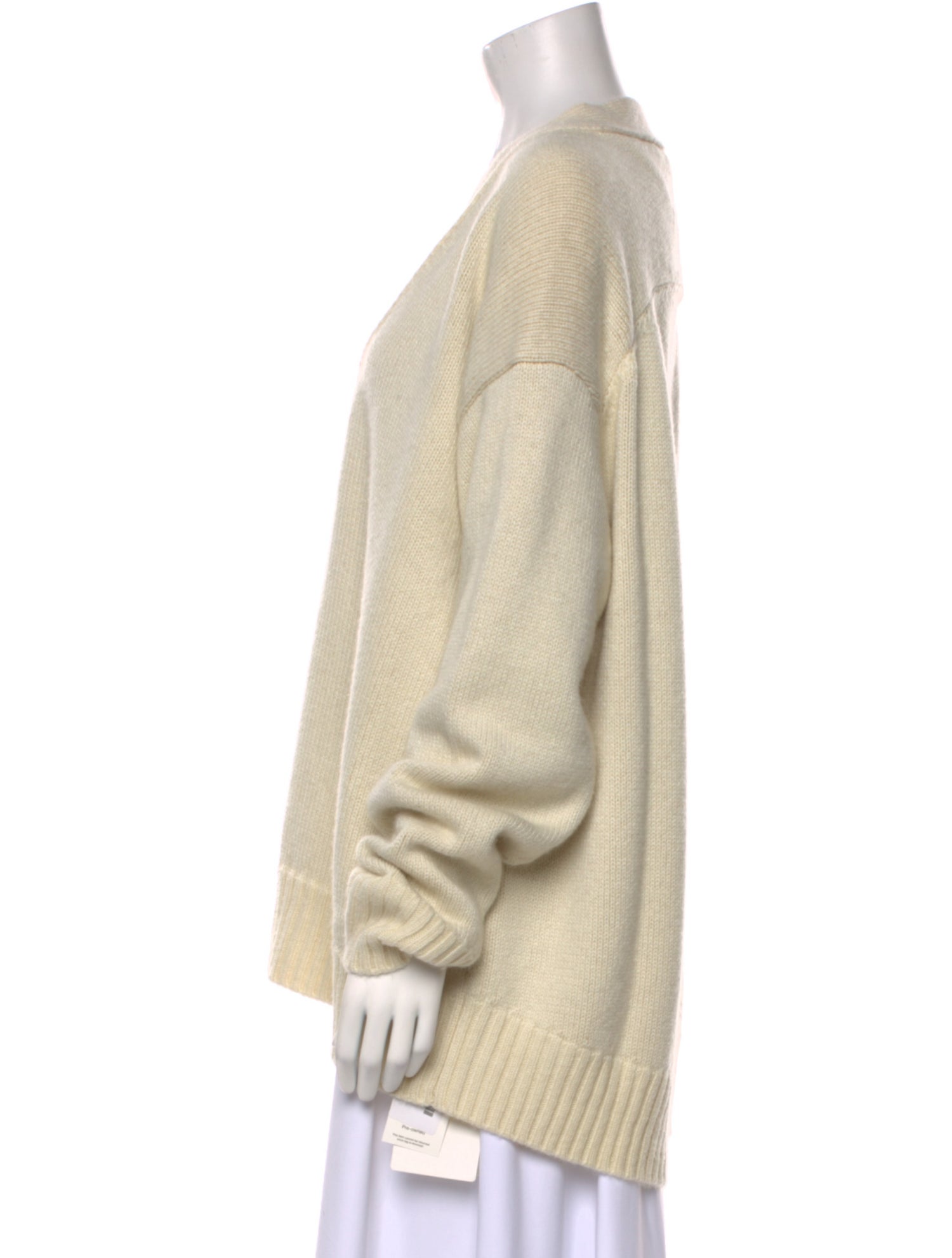 Jil Sander Cashmere V-Neck Sweater w/ Tags