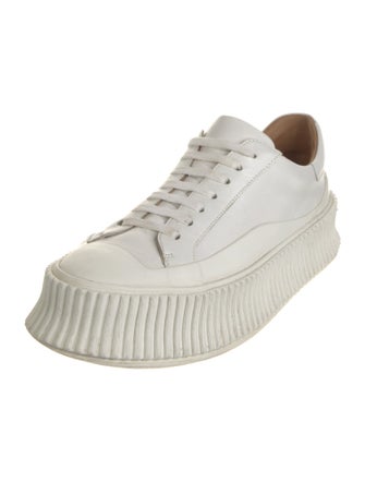 Jil Sander Leather Sneakers