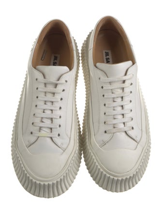 Jil Sander Leather Sneakers