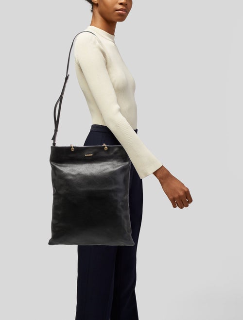 Jil Sander Leather Bucket Bag