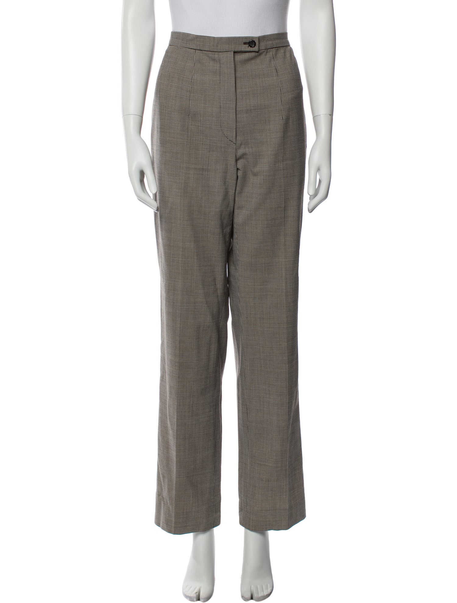 Jil Sander Wool Straight Leg Pants