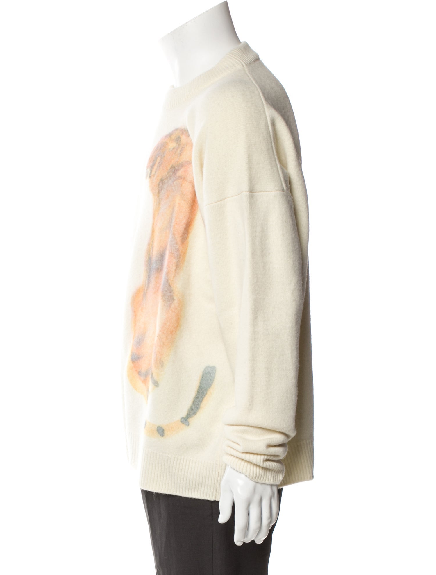 Jil Sander Wool Graphic Print Pullover w/ Tags