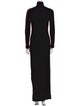 Jil Sander Turtleneck Long Dress