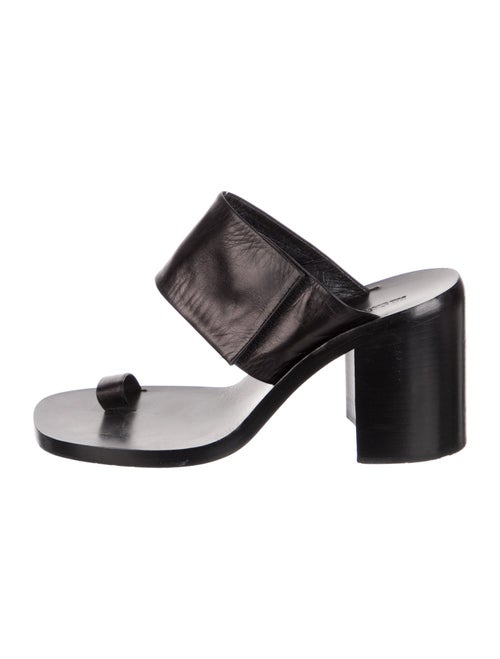 Jil Sander Leather Slides