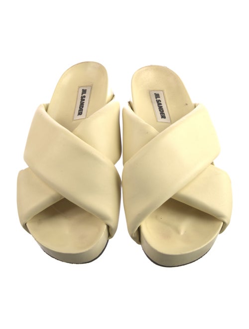 Jil Sander Leather Slides