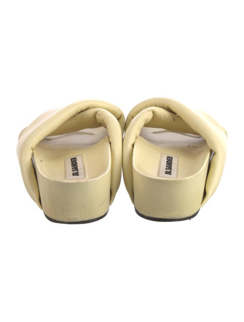 Jil Sander Leather Slides