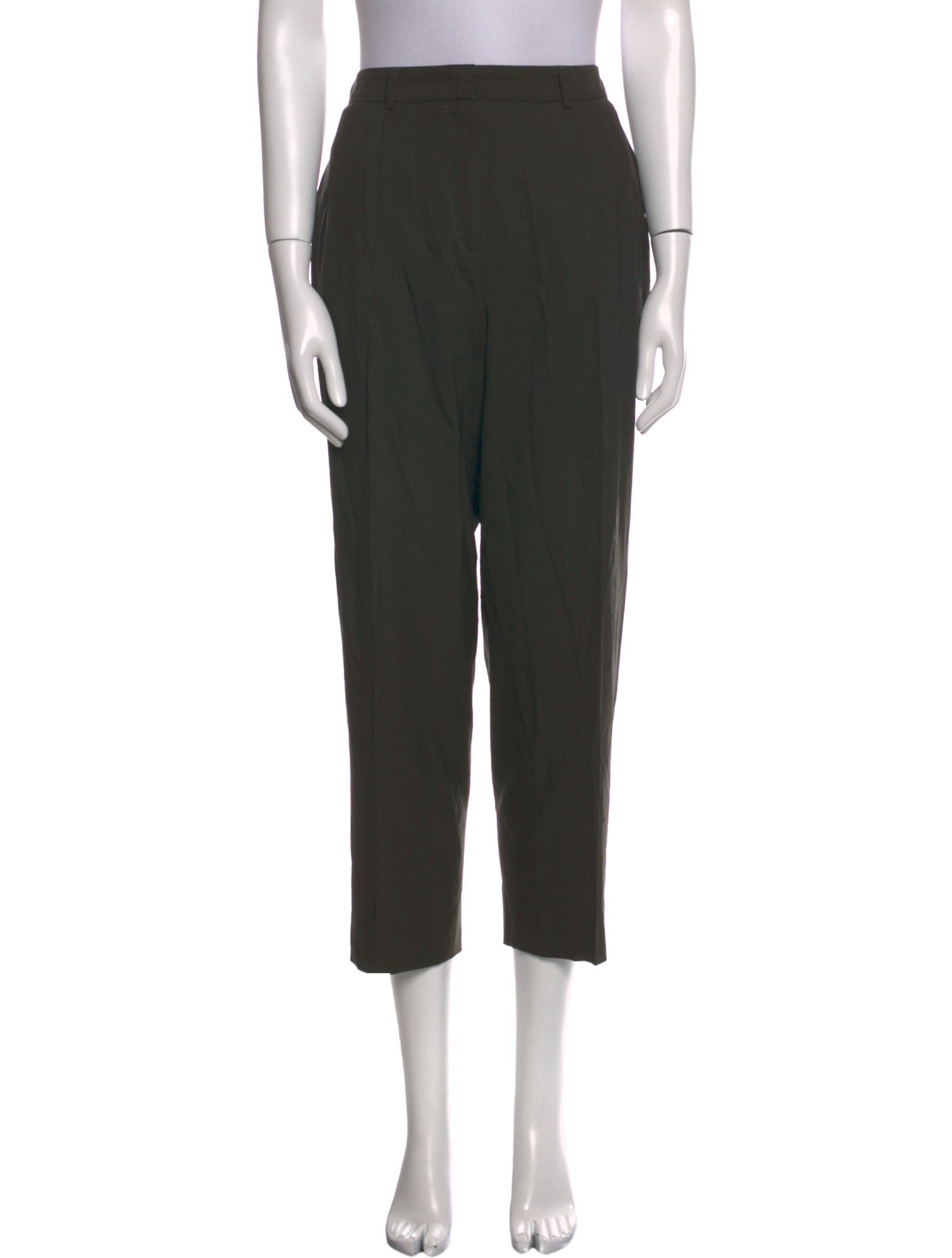 Jil Sander Virgin Wool Straight Leg Pants