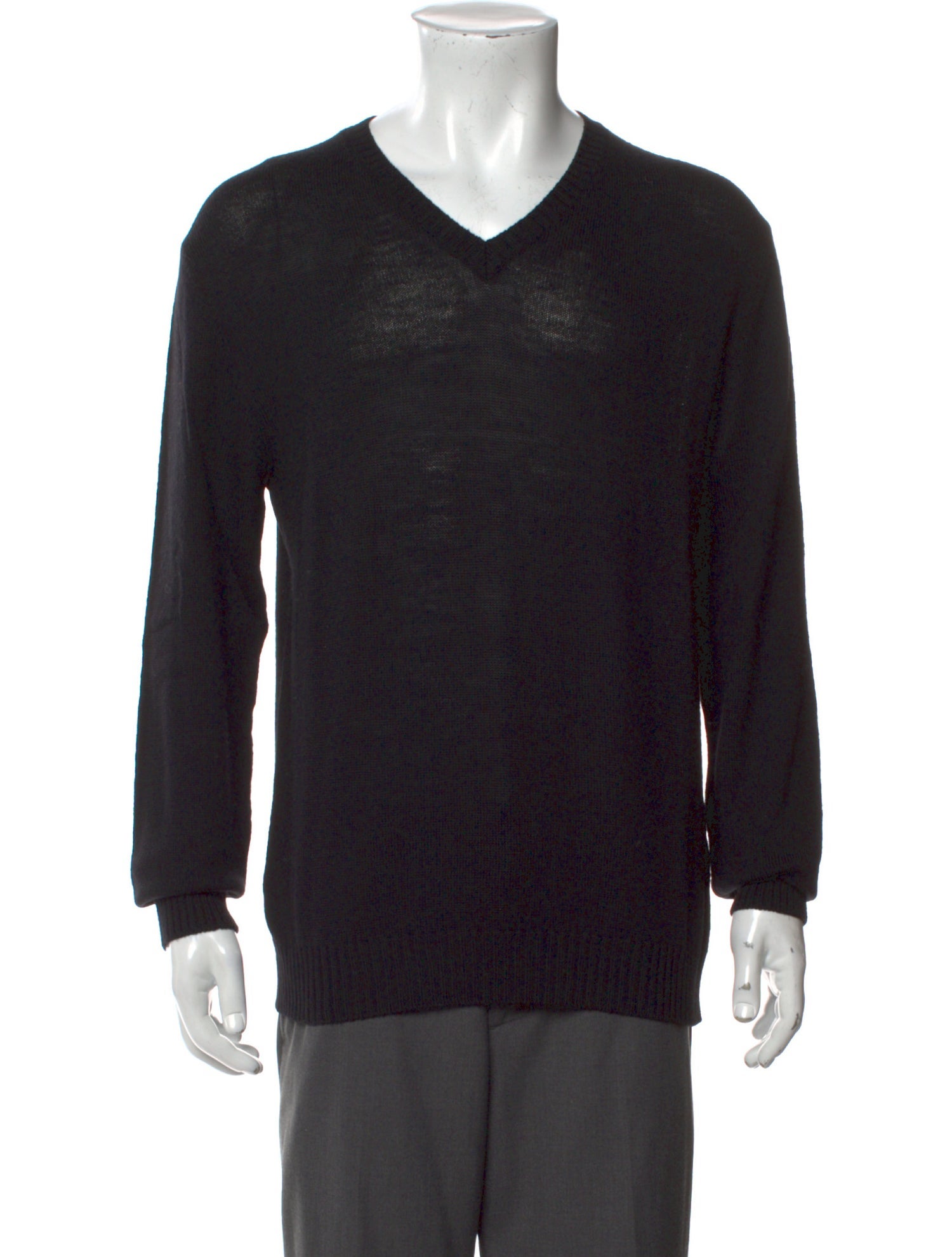 Jil Sander Wool V-Neck Pullover