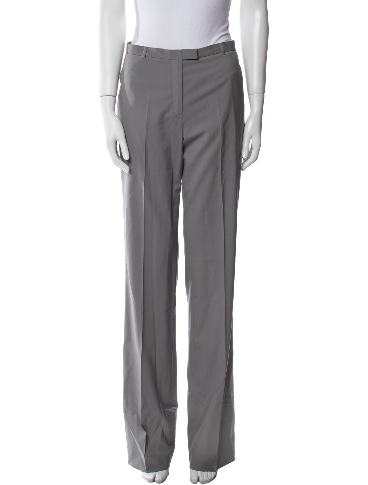 Jil Sander Virgin Wool Straight Leg Pants w/ Tags