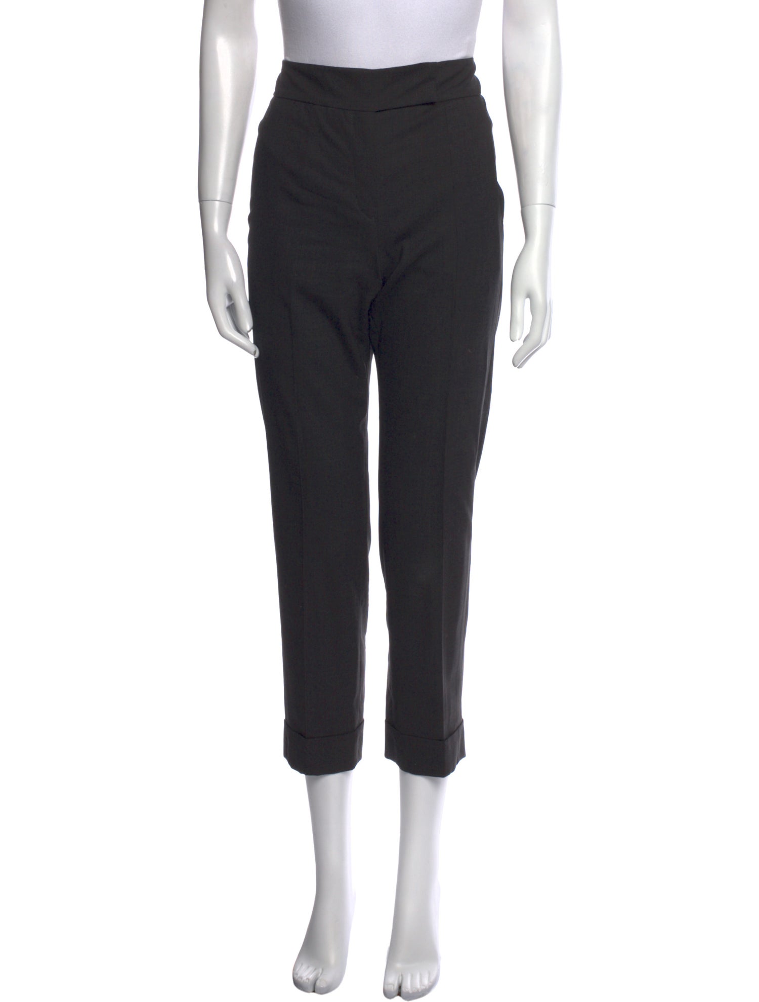 Jil Sander Virgin Wool Straight Leg Pants