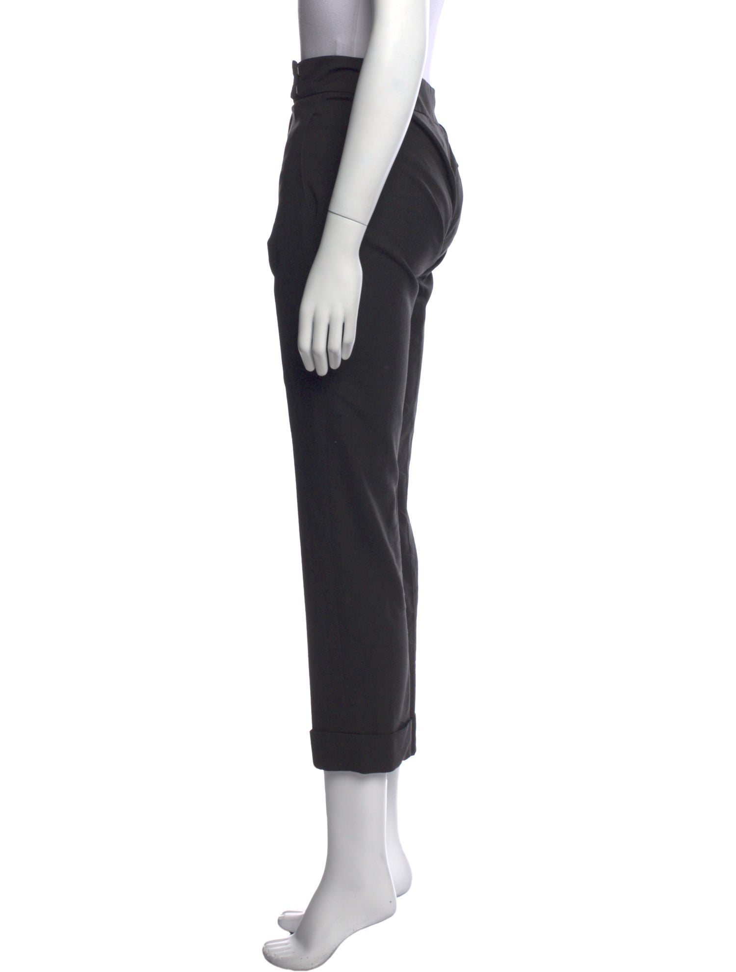 Jil Sander Virgin Wool Straight Leg Pants