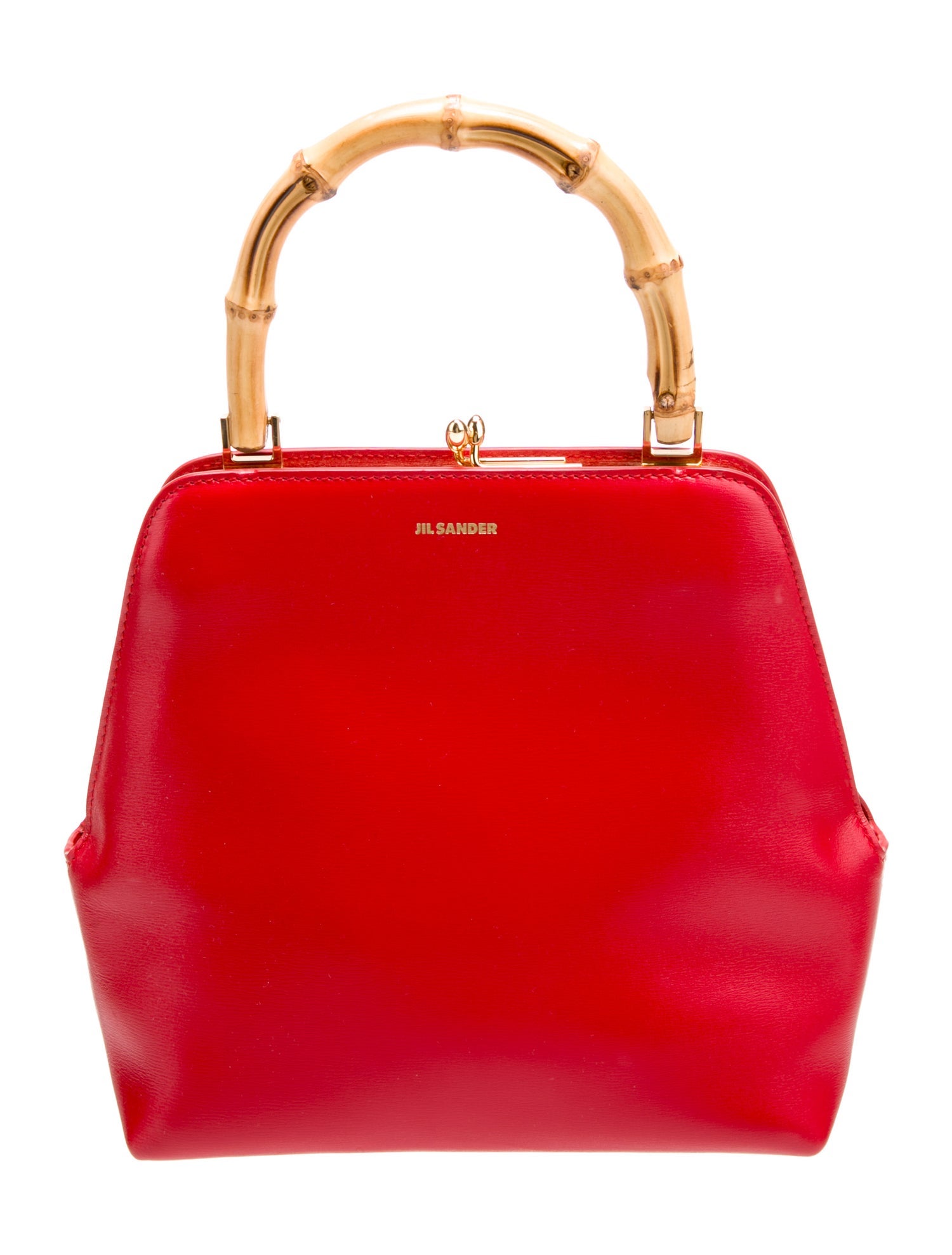 Jil Sander Leather Top Handle Bag
