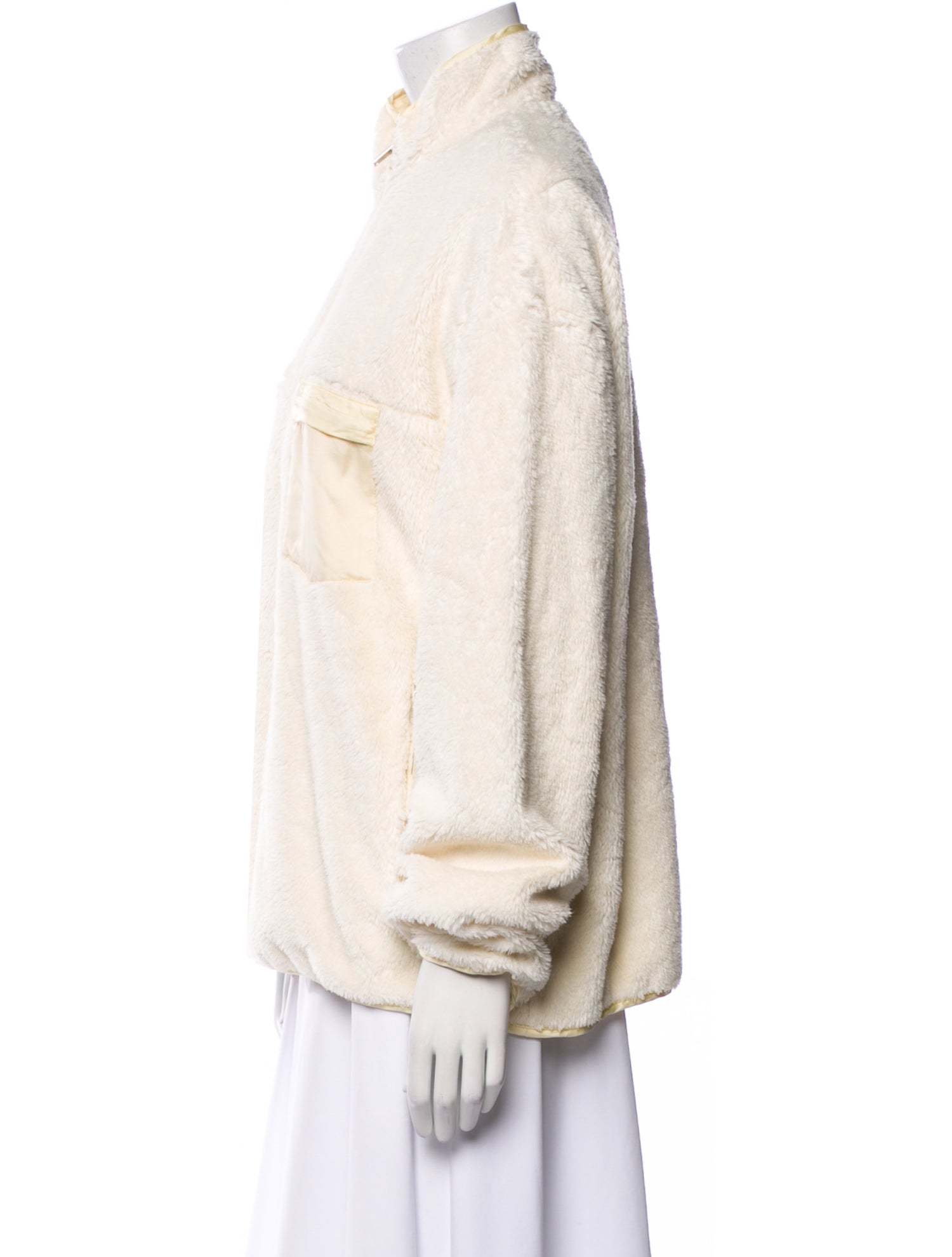 Jil Sander Faux Fur Jacket
