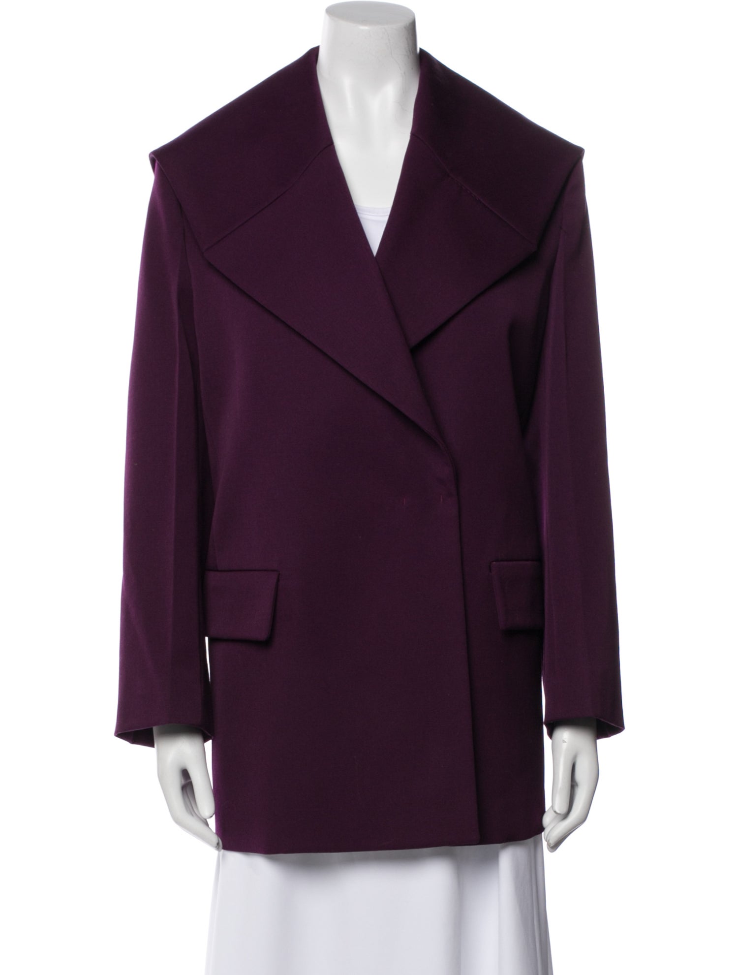 Jil Sander Wool Peacoat
