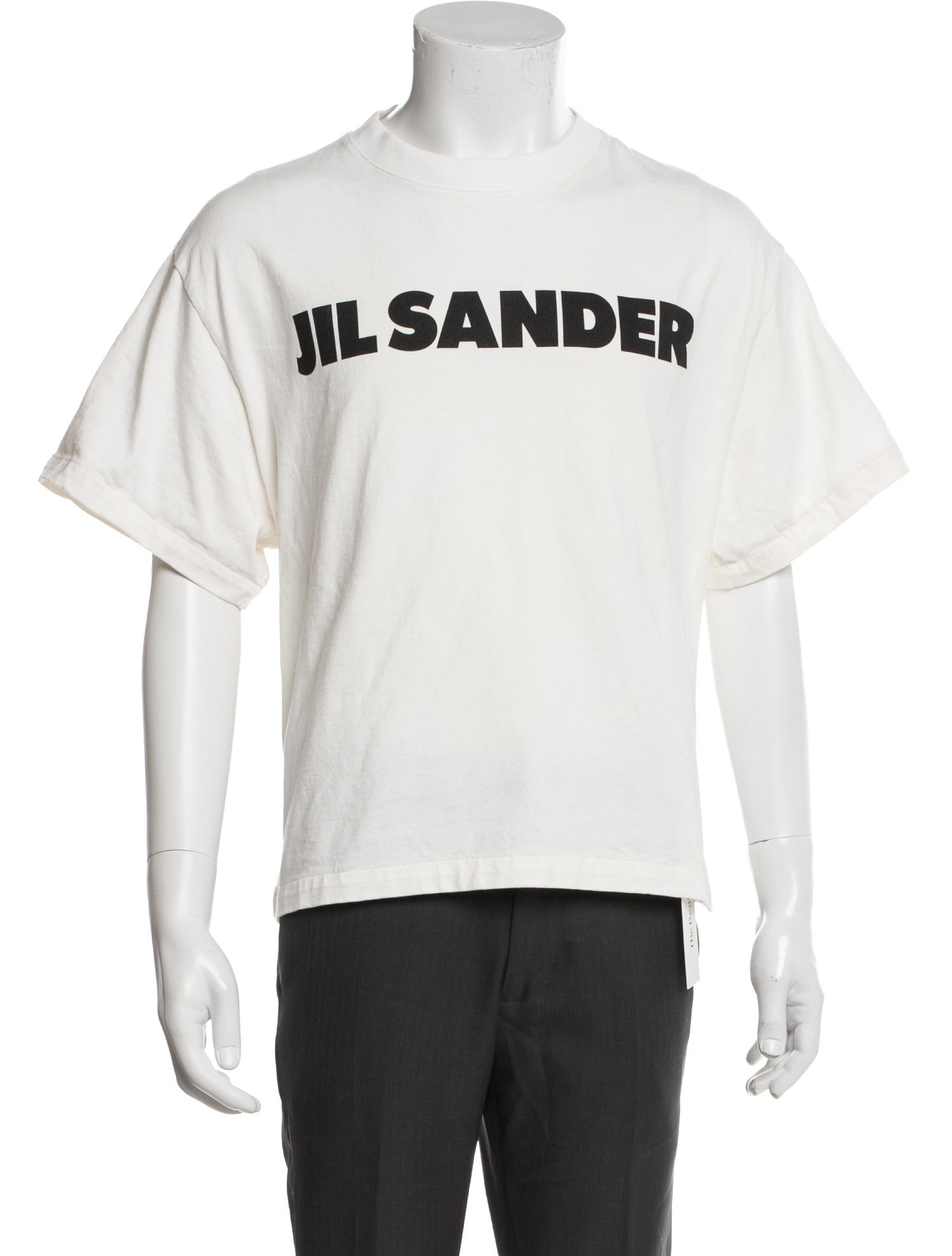 Jil Sander Graphic Print Crew Neck T-Shirt