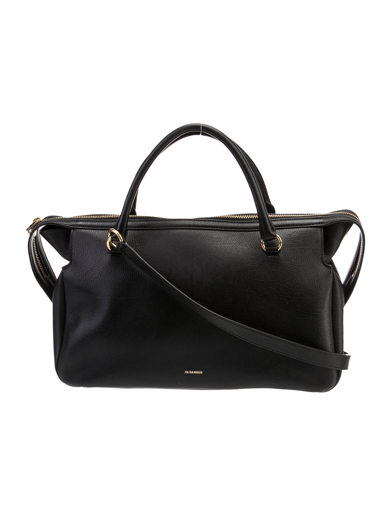 Jil Sander Leather Top Handle Bag