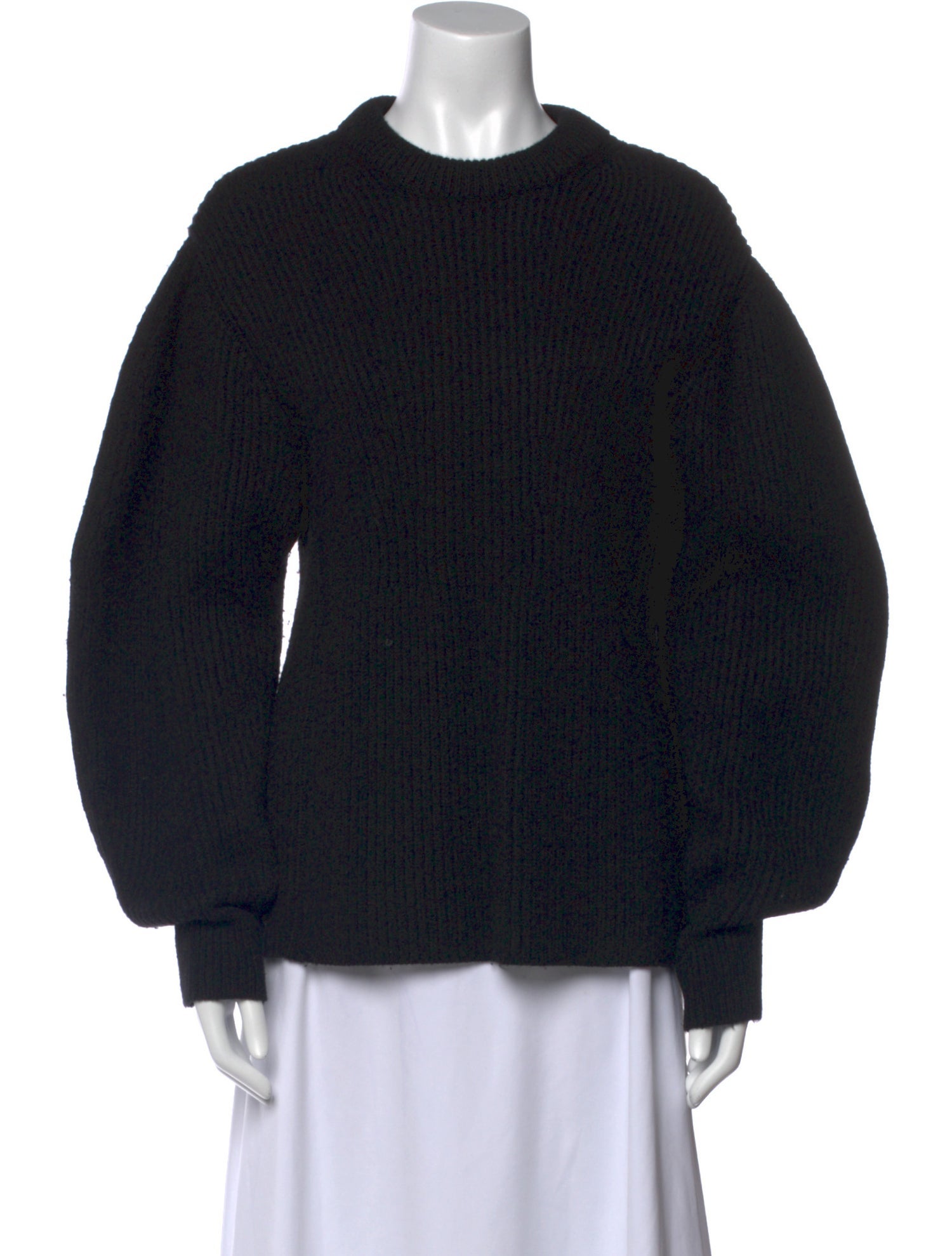 Jil Sander Wool Mock Neck Sweater