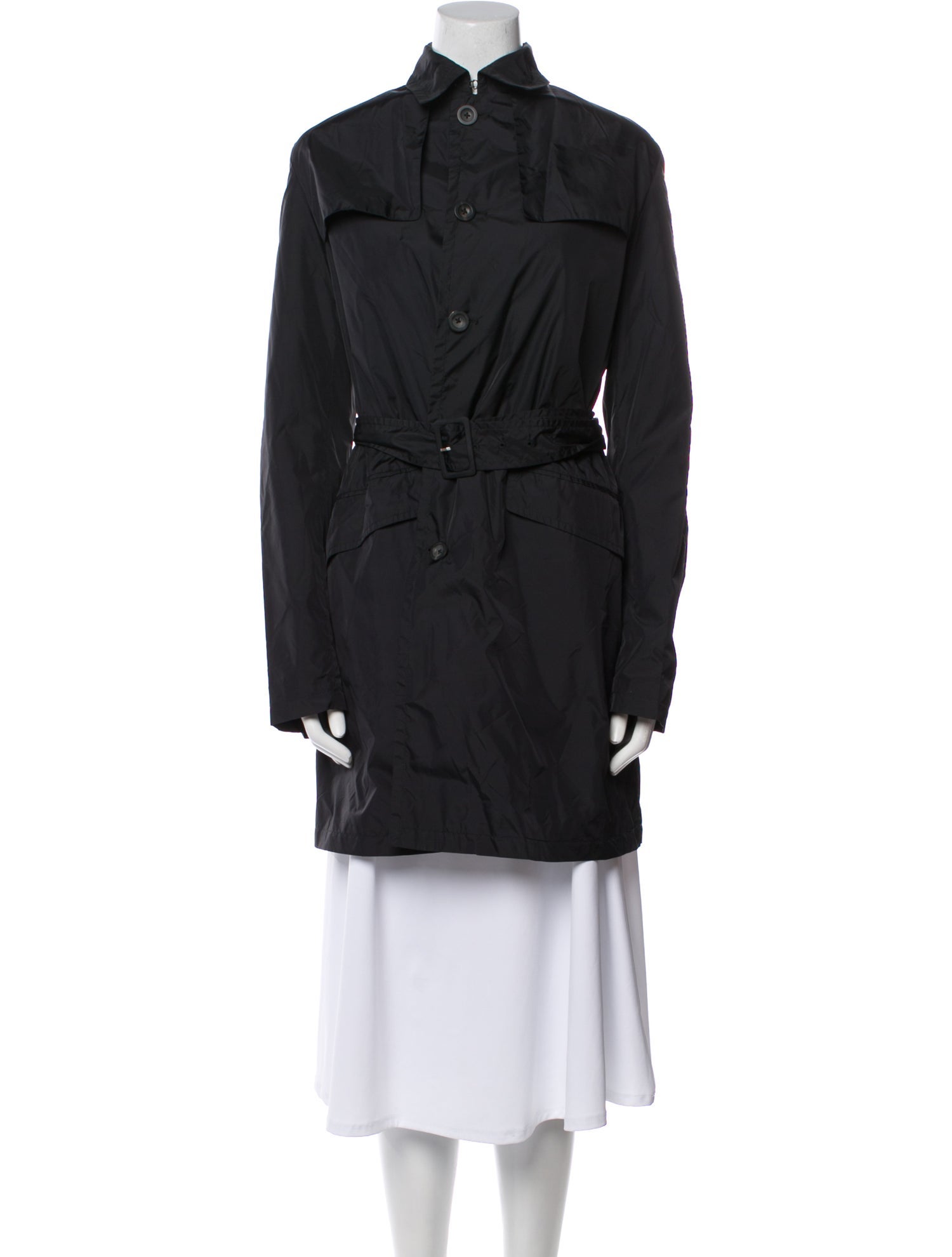 Jil Sander Nylon Trench Coat