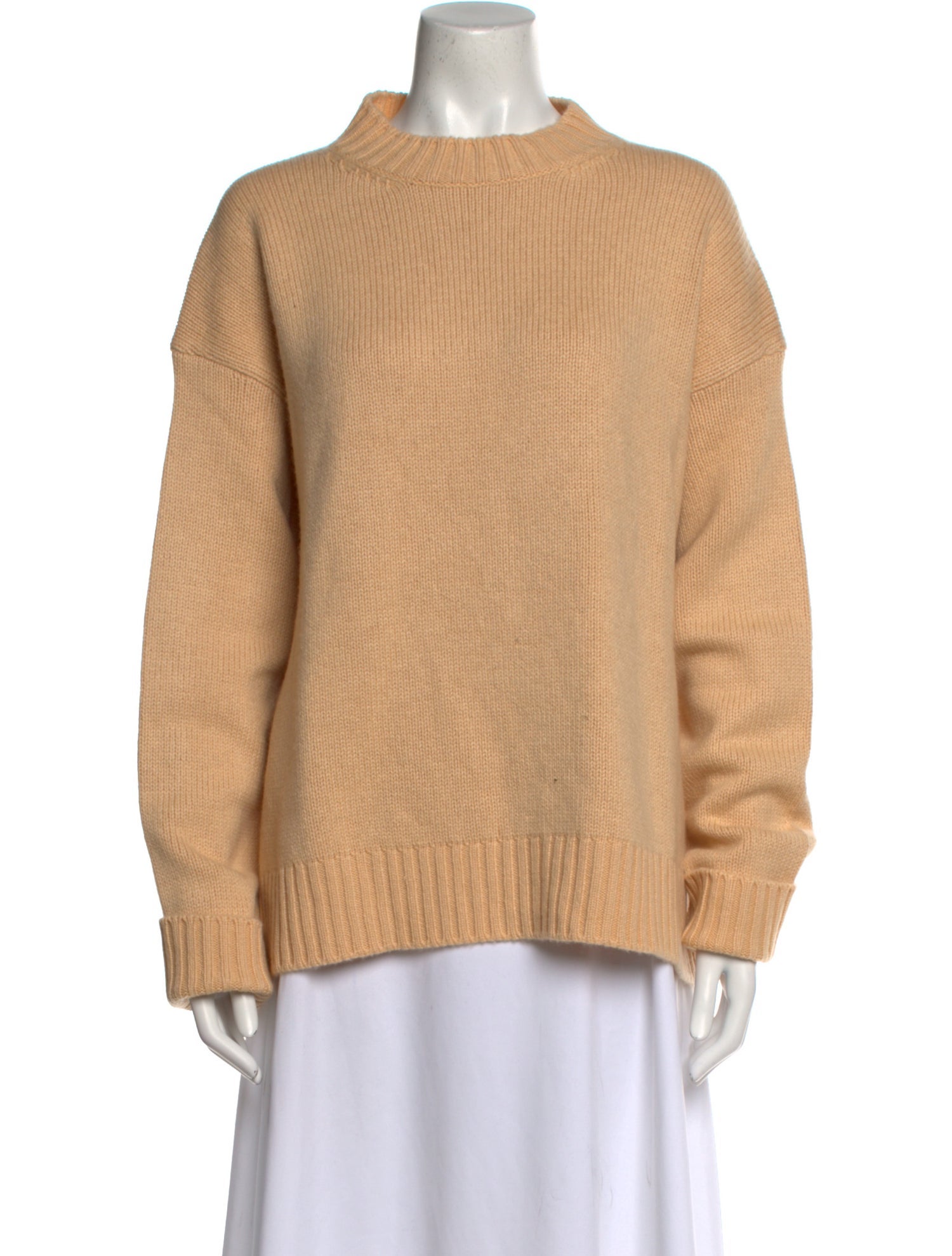 Jil Sander Cashmere Mock Neck Sweater