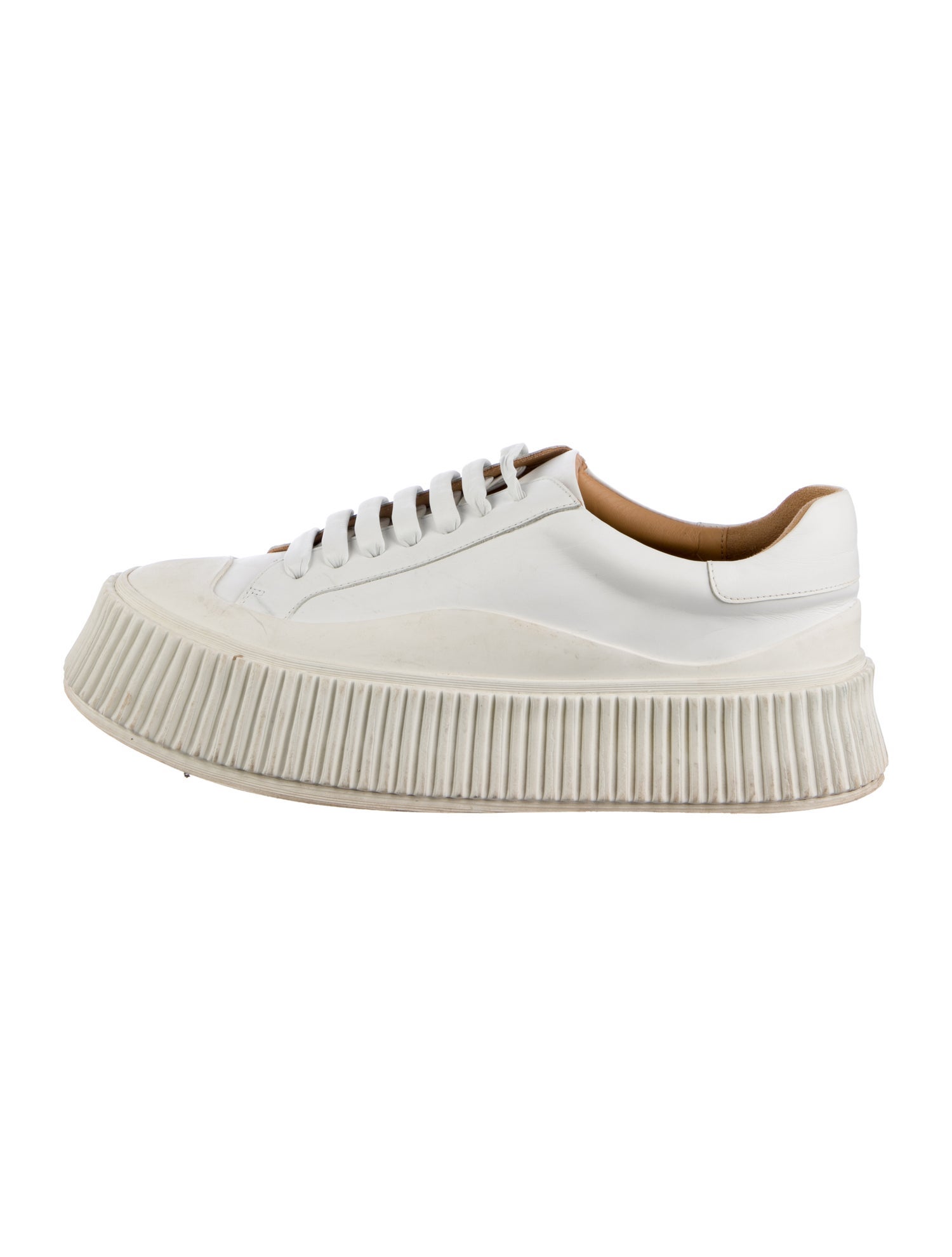 Jil Sander Leather Sneakers