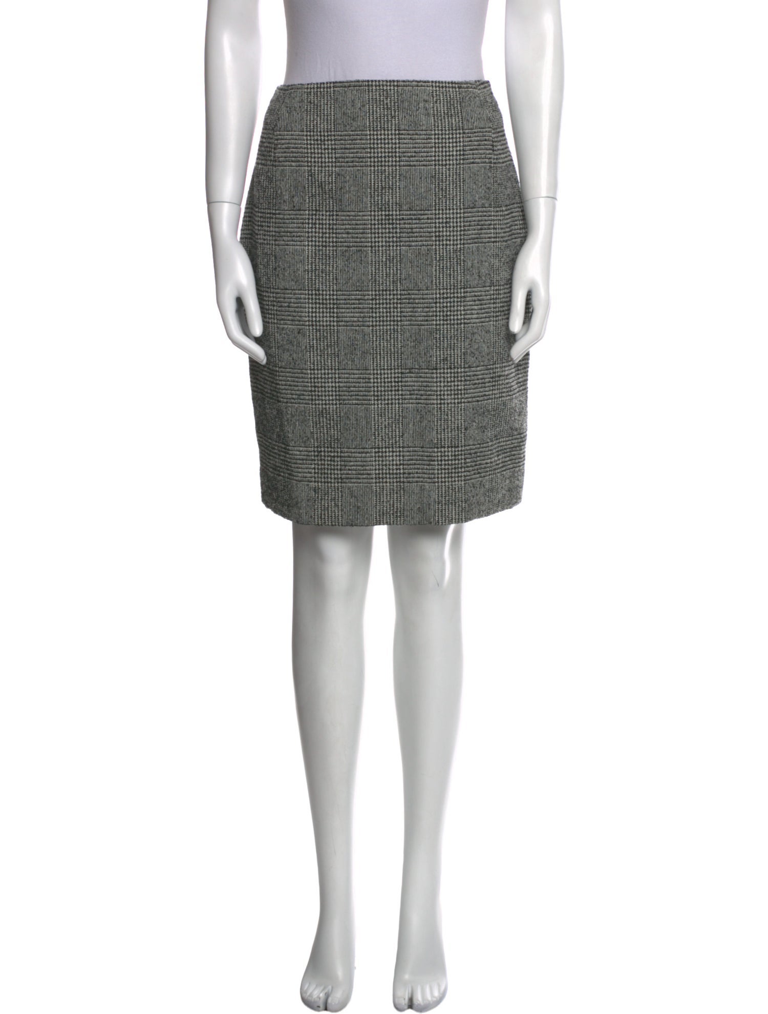 Jil Sander Virgin Wool Knee-Length Skirt