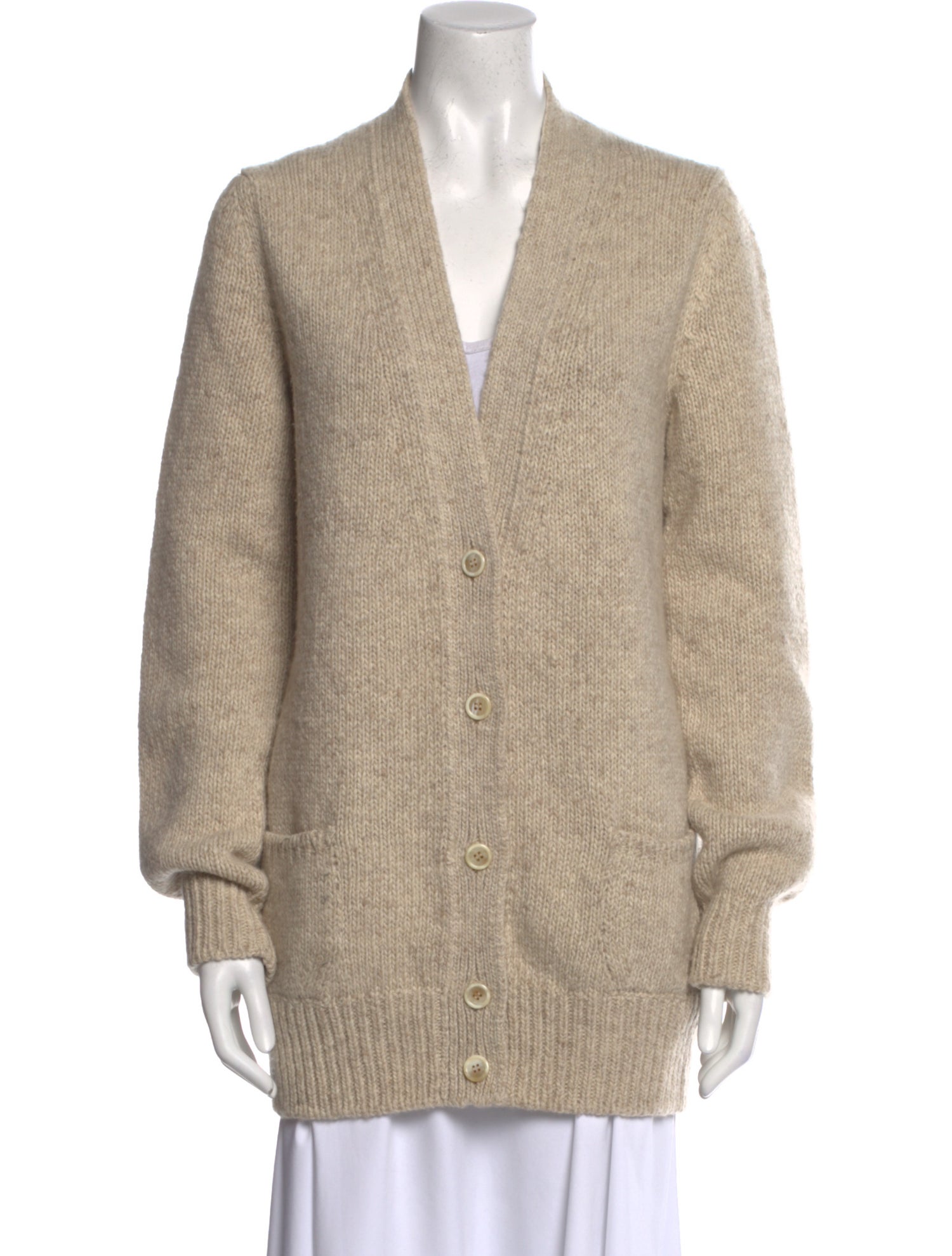 Jil Sander Cashmere V-Neck Sweater