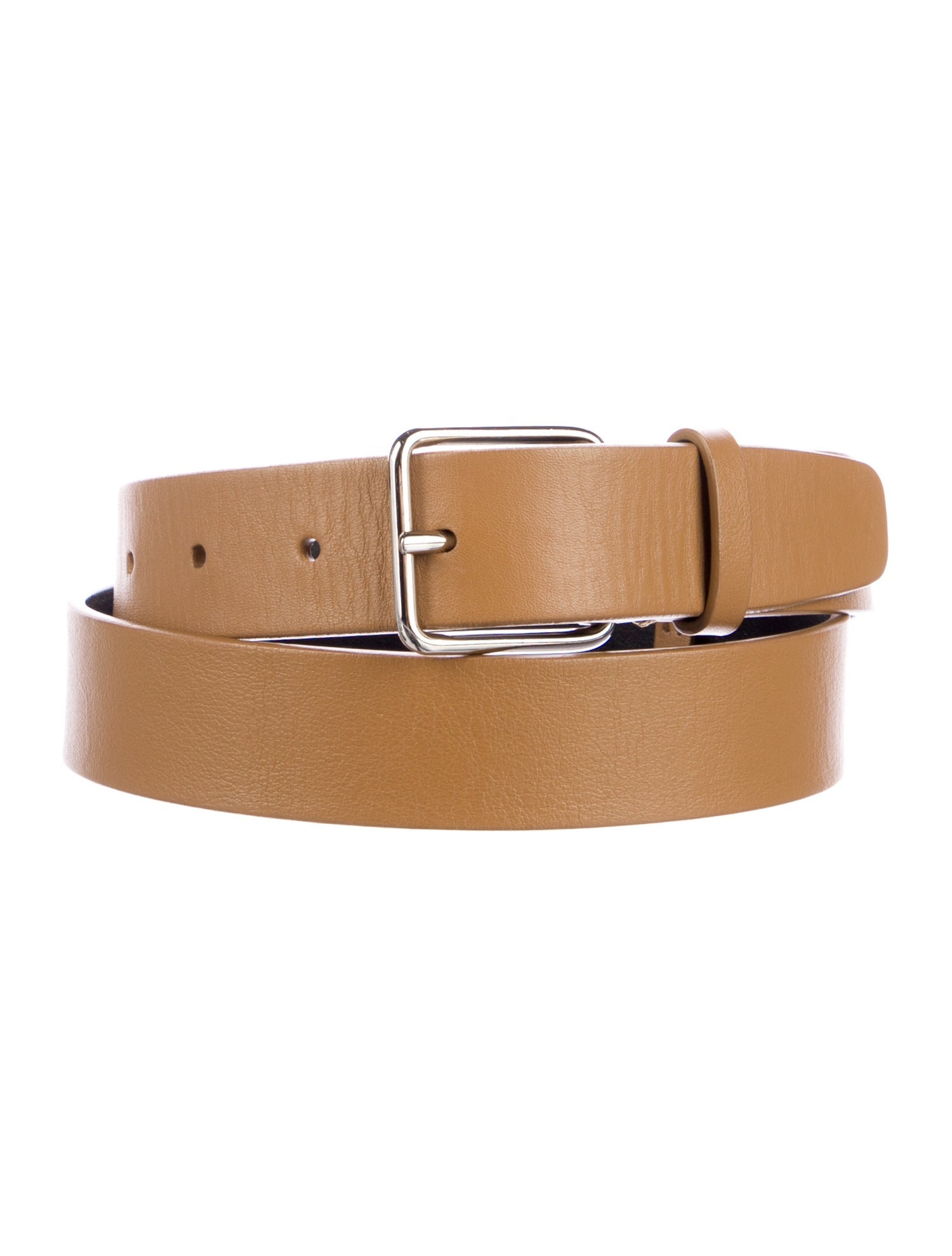Jil Sander Skinny Leather Waist Belt