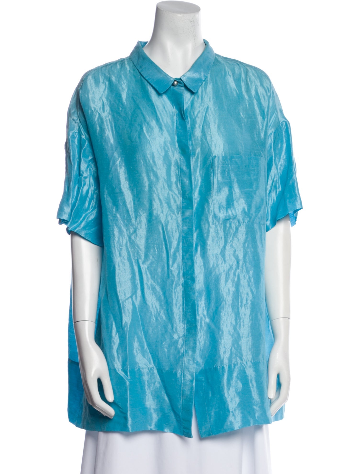Jil Sander V-Neck Short Sleeve Tunic