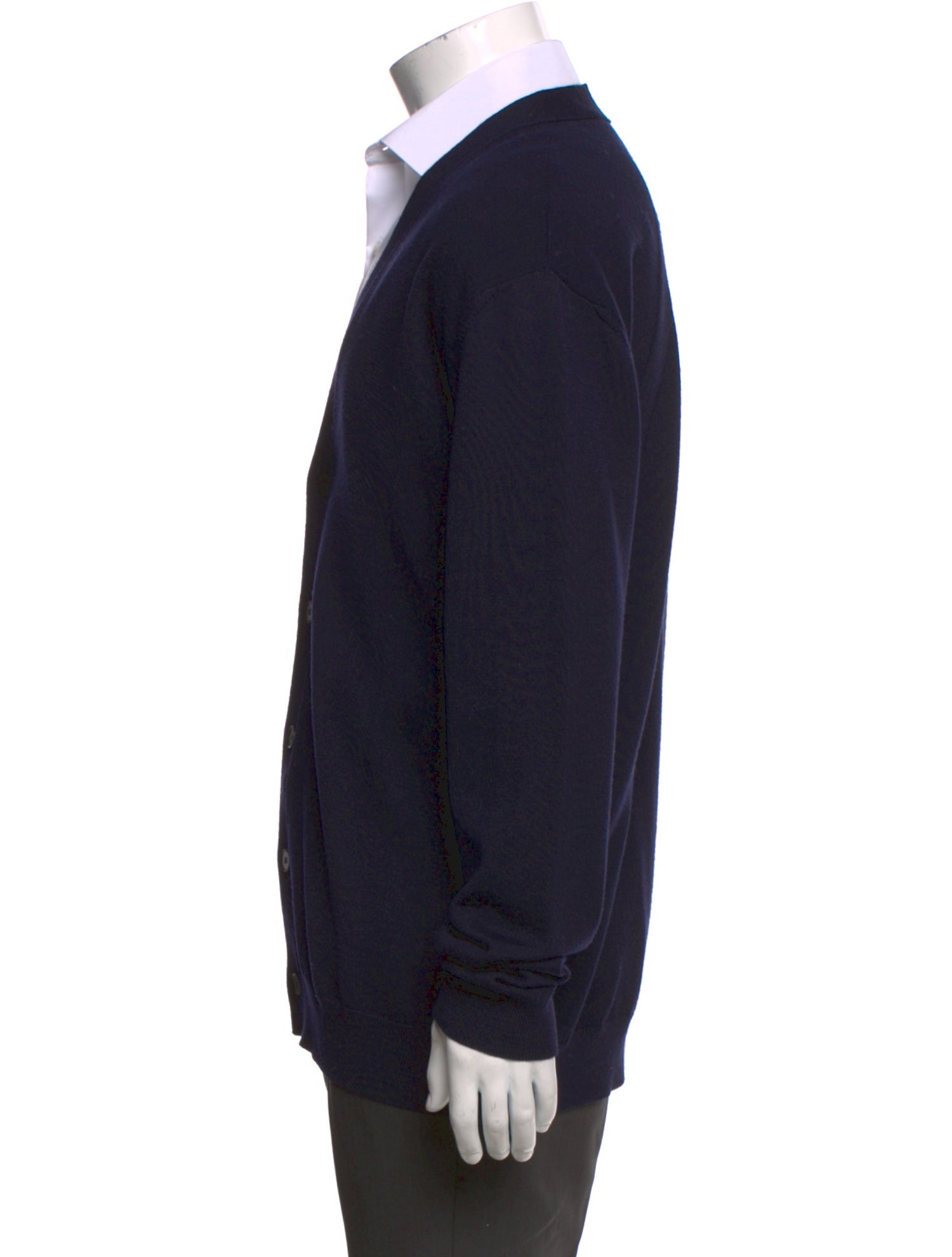 Jil Sander Wool V-Neck Cardigan