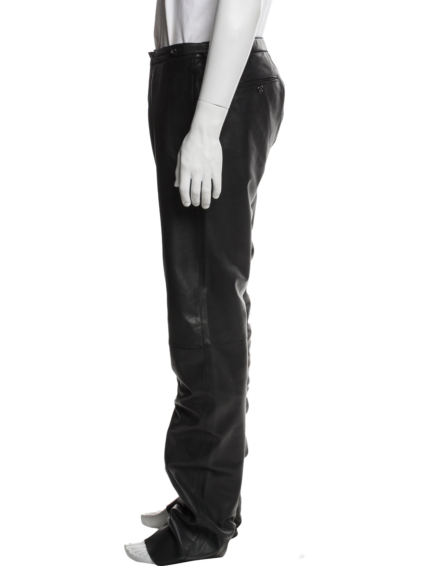 Jil Sander Vintage 2000's Leather Pants