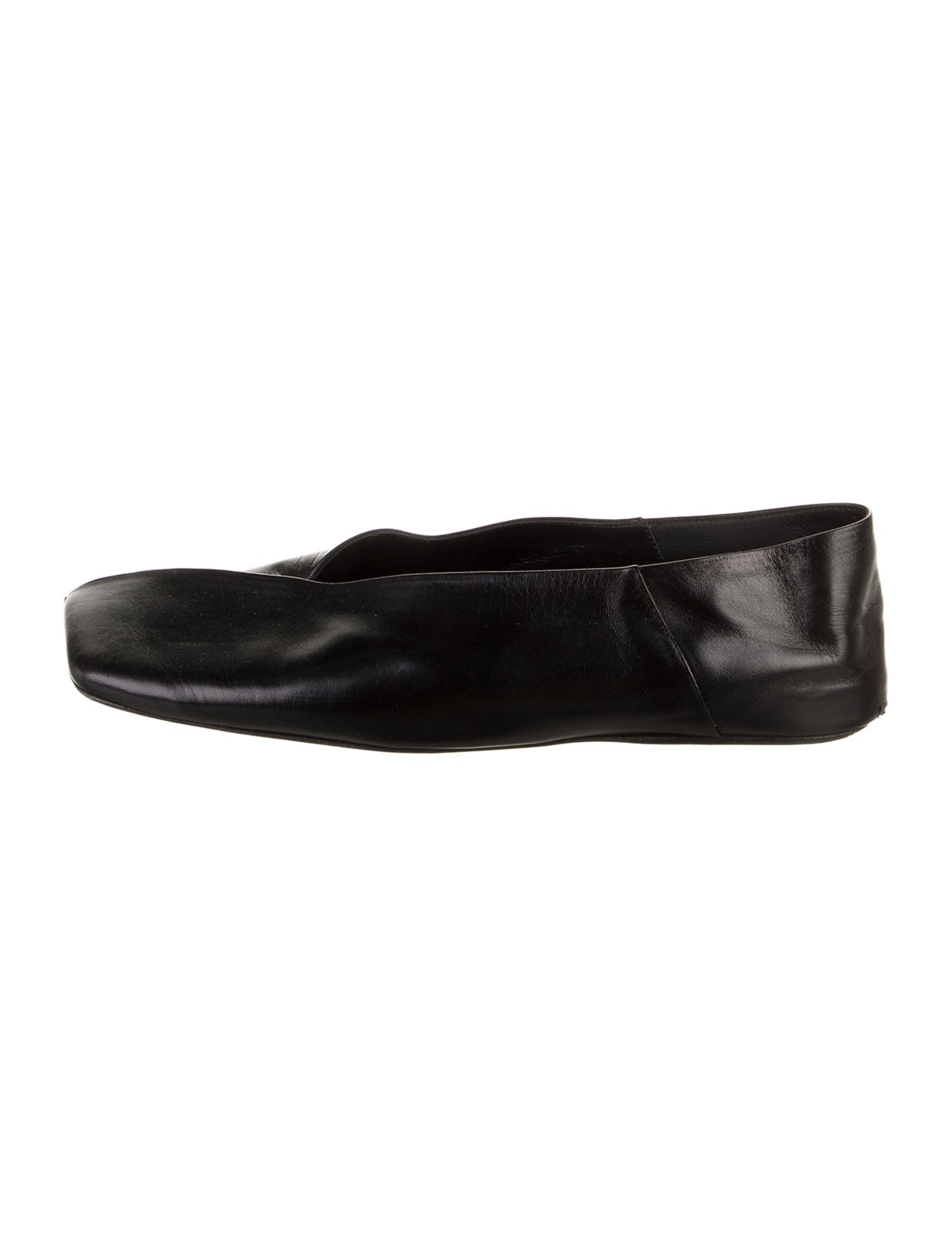 Jil Sander Leather Flats