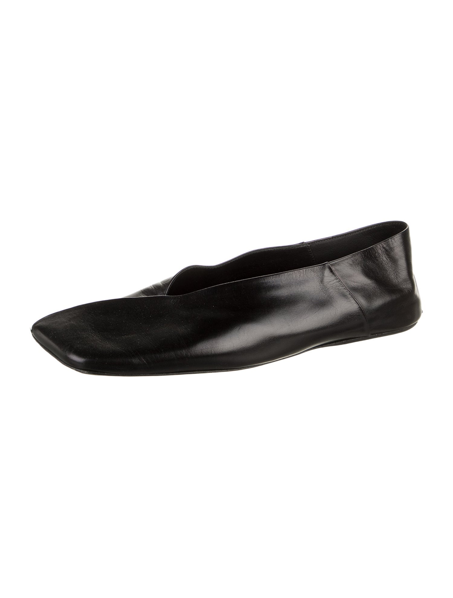 Jil Sander Leather Flats