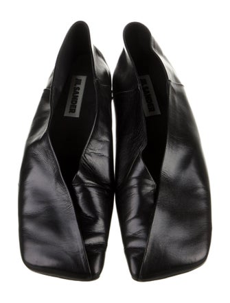 Jil Sander Leather Flats