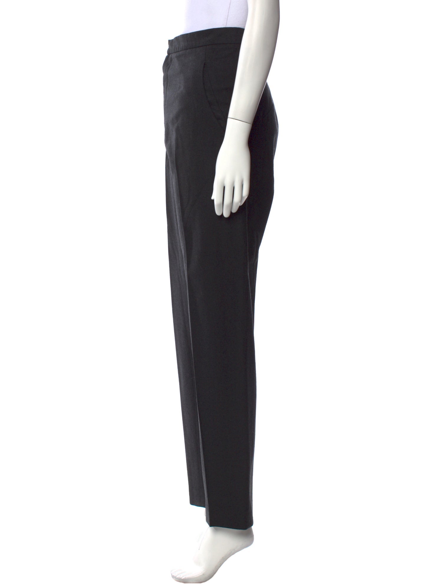 Jil Sander Virgin Wool Straight Leg Pants