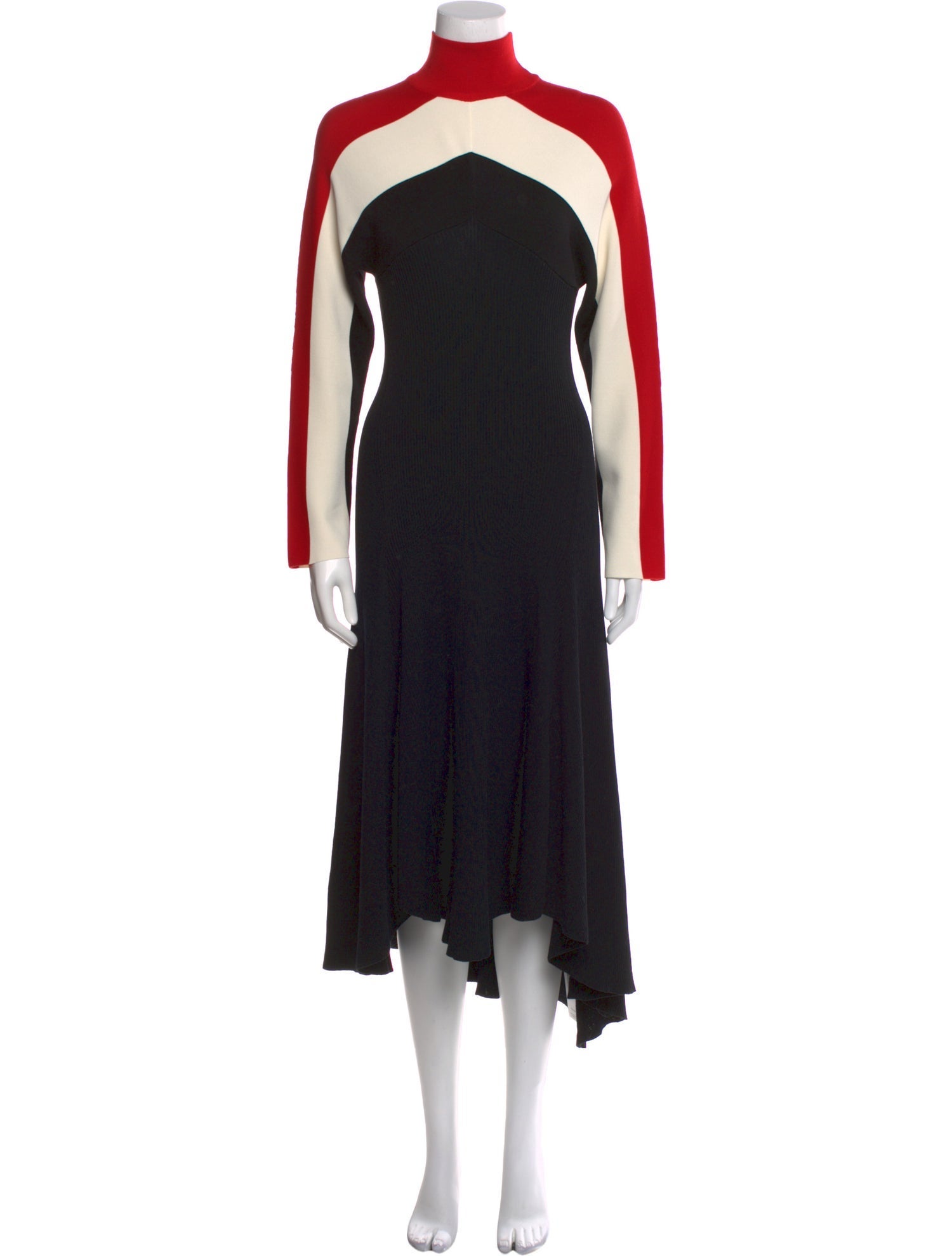 Jil Sander Wool Long Dress