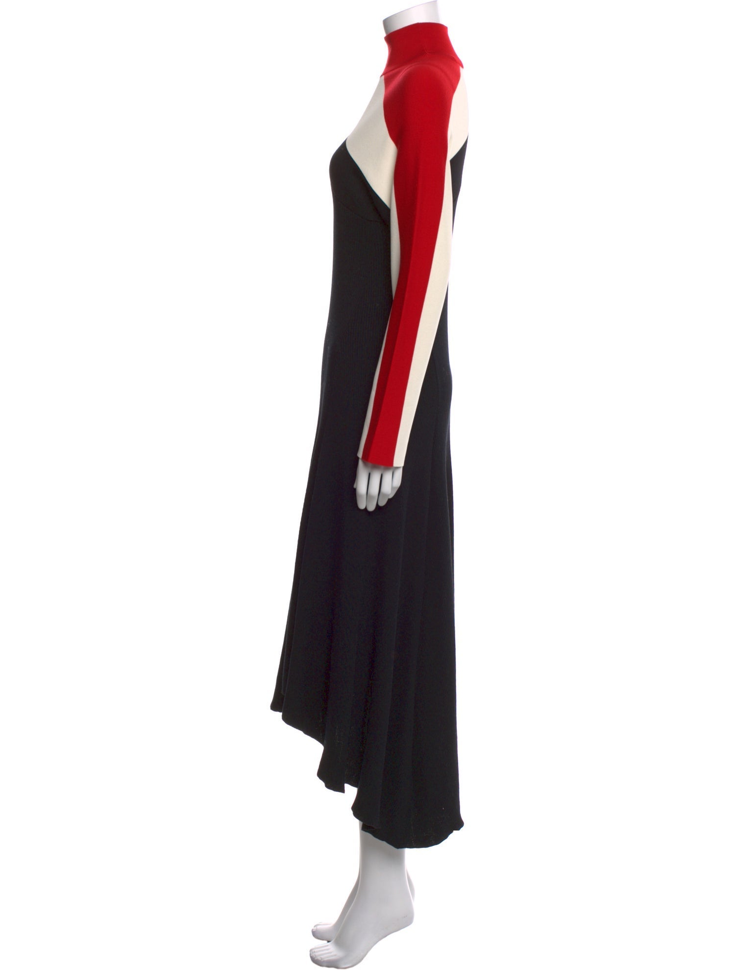 Jil Sander Wool Long Dress