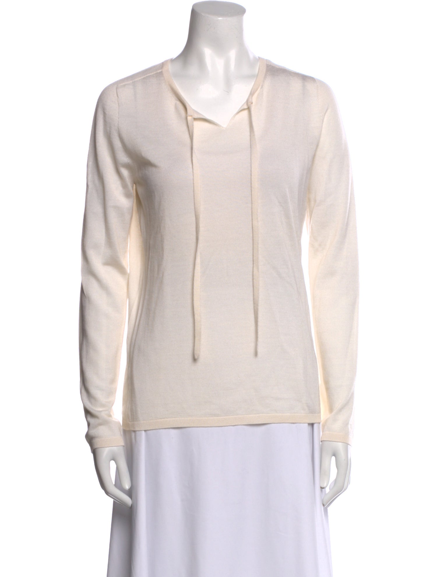 Jil Sander Cashmere V-Neck Sweatshirt w/ Tags