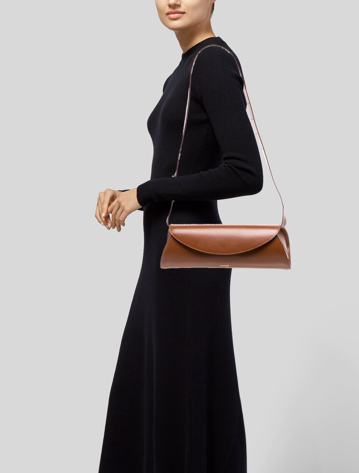 Jil Sander Leather Shoulder Bag