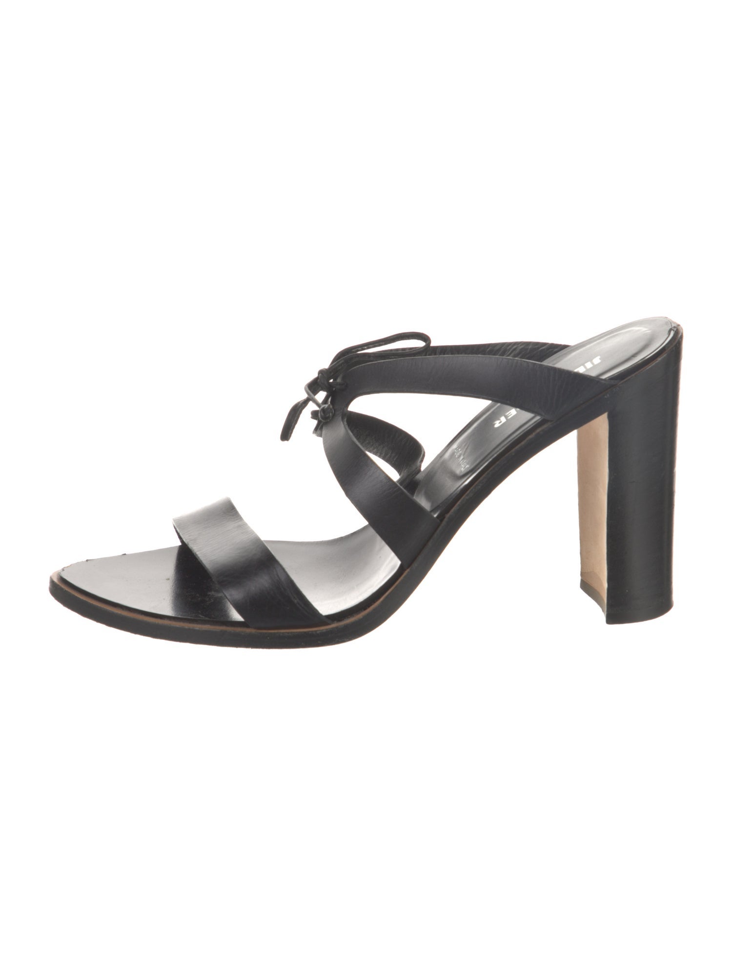 Jil Sander Leather Slides