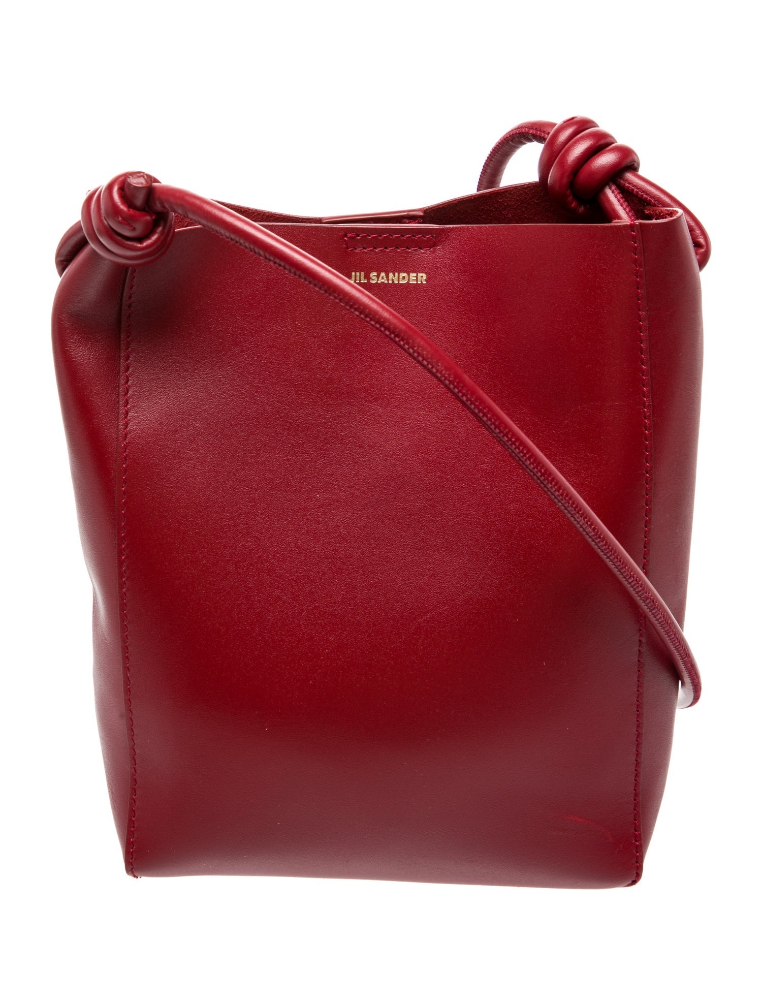 Jil Sander Leather Bucket Bag