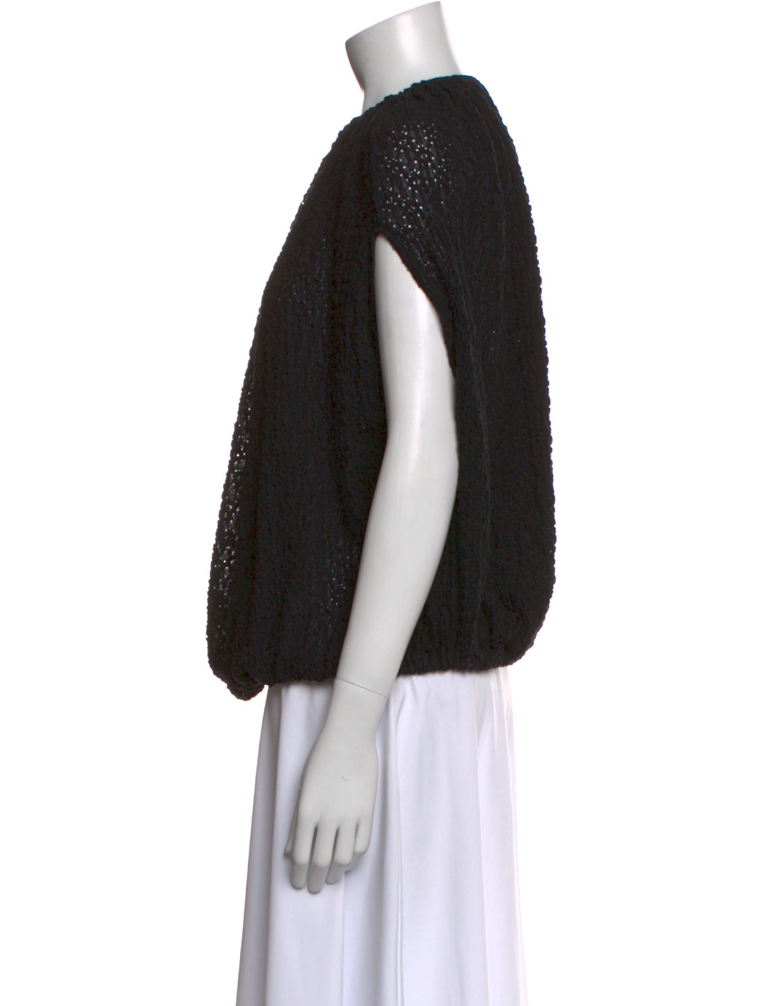 Jil Sander Crew Neck Sleeveless Top