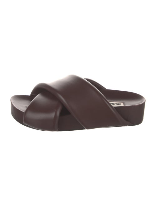 Jil Sander Leather Slides