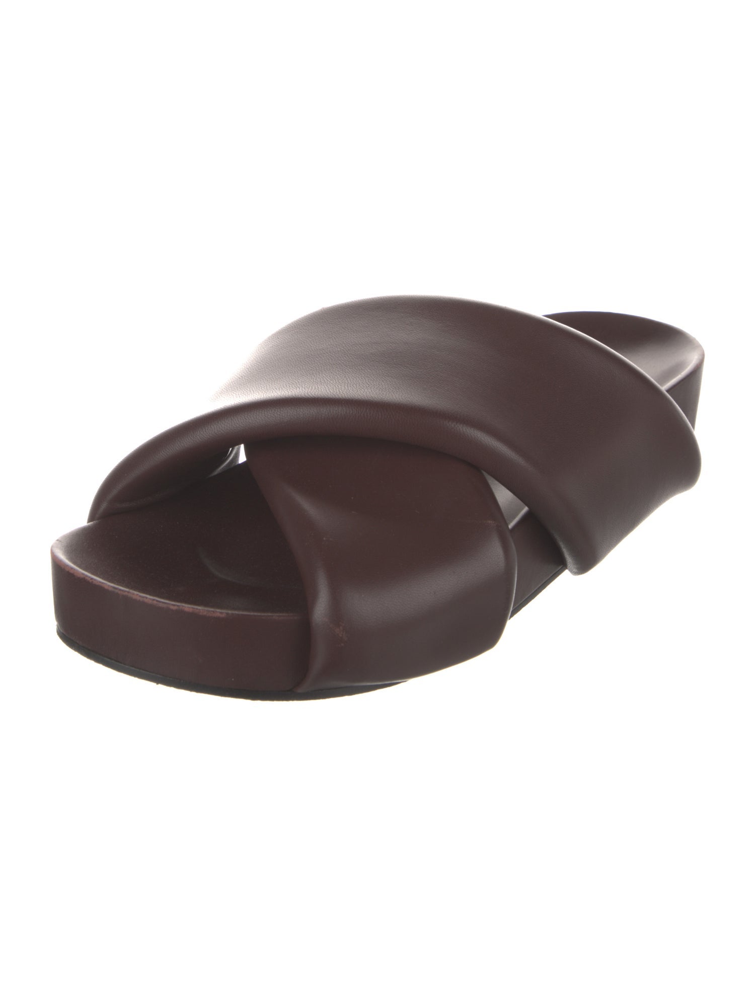 Jil Sander Leather Slides