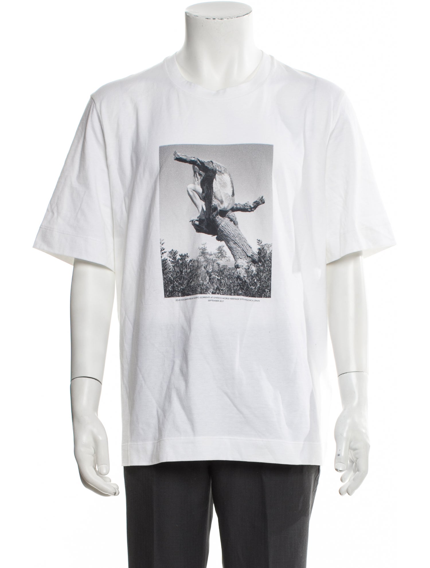 Jil Sander Graphic Print Crew Neck T-Shirt