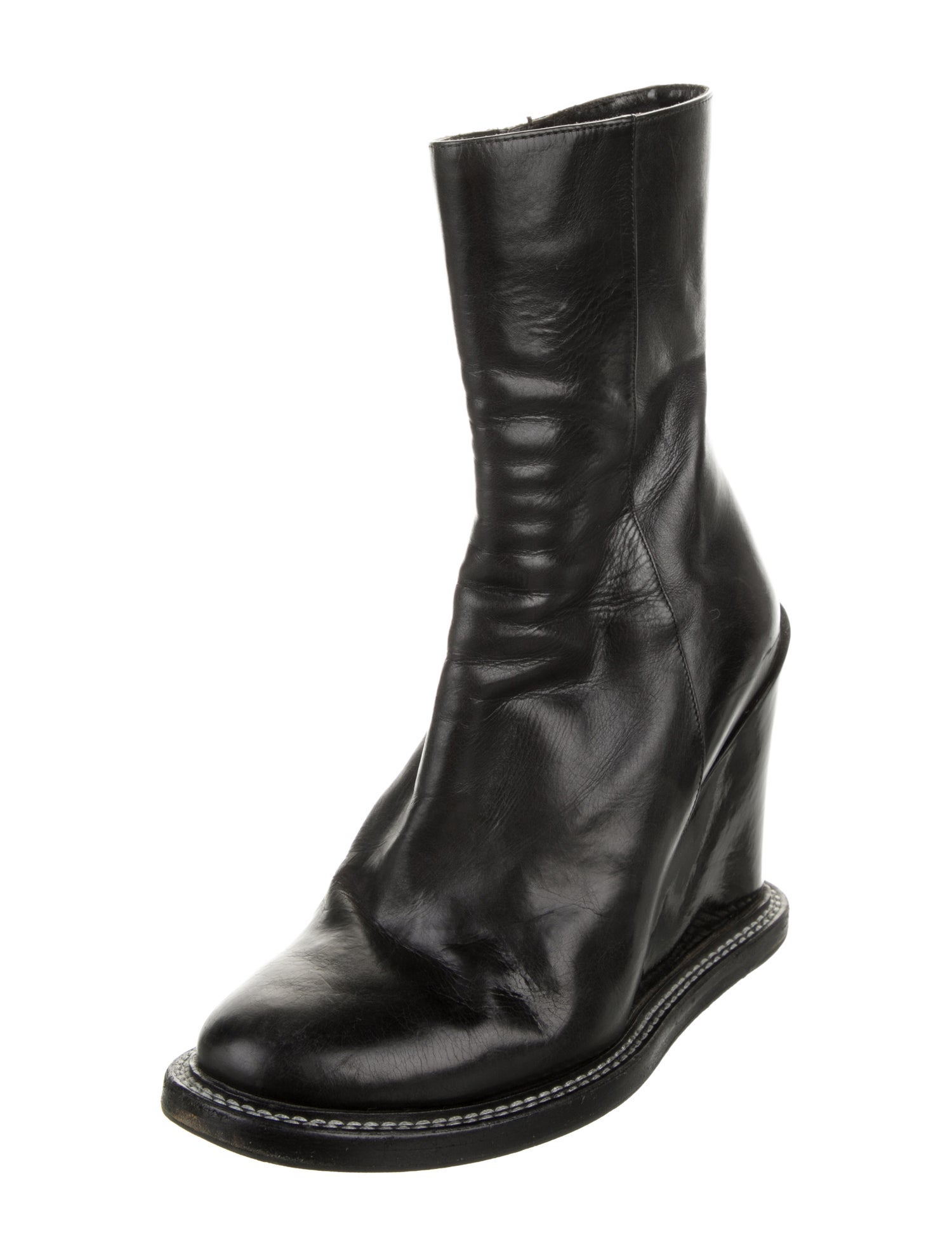 Jil Sander Leather Boots