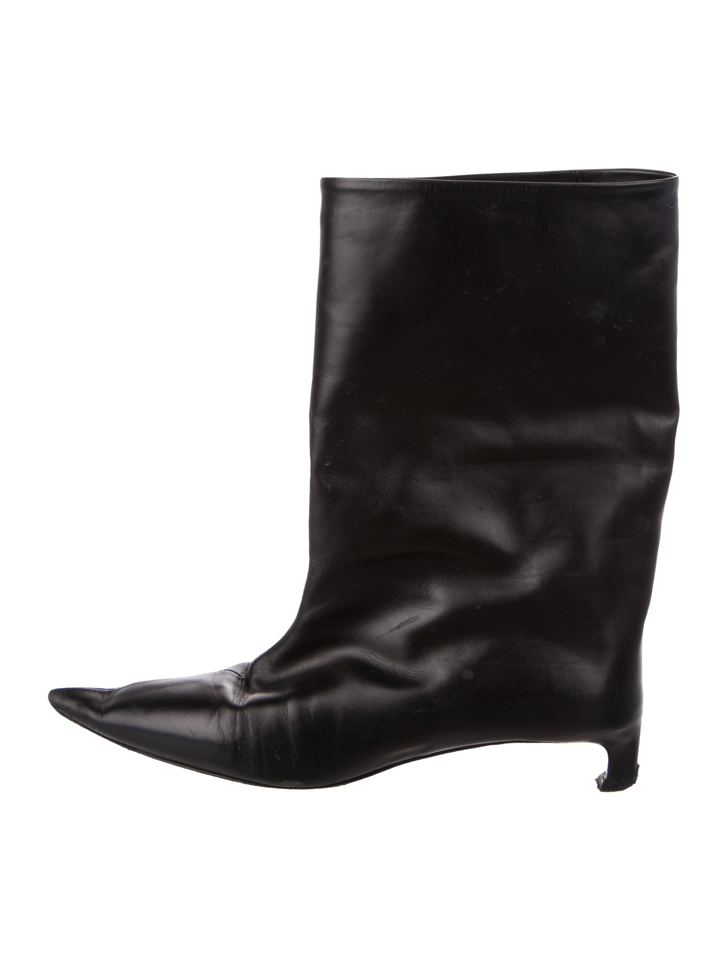 Jil Sander Leather Boots