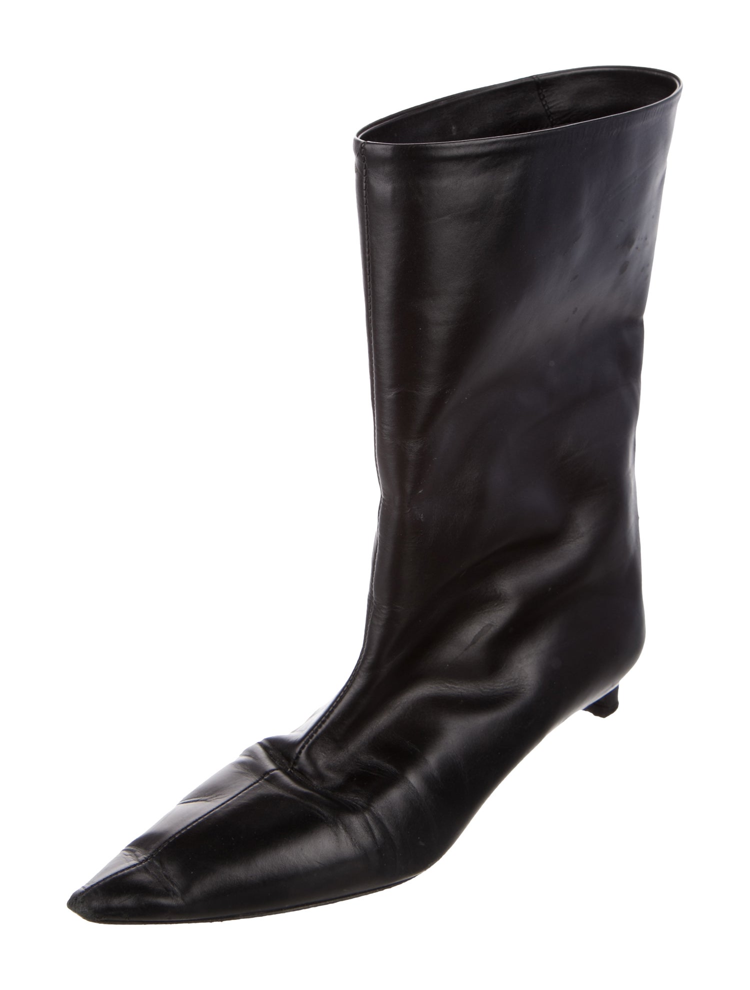 Jil Sander Leather Boots